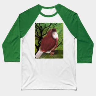 Capuchin Pigeon Baseball T-Shirt